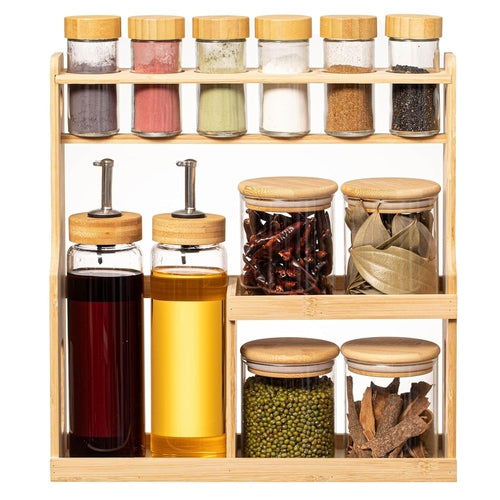 Eleganter drehbarer Gewürzorganizer